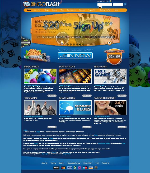 Bingo Flash Lobby