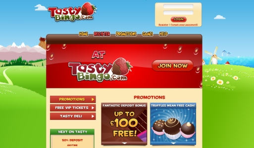 Tasty Bingo Lobby